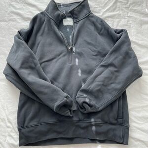 Essential vintage Sunday half zip